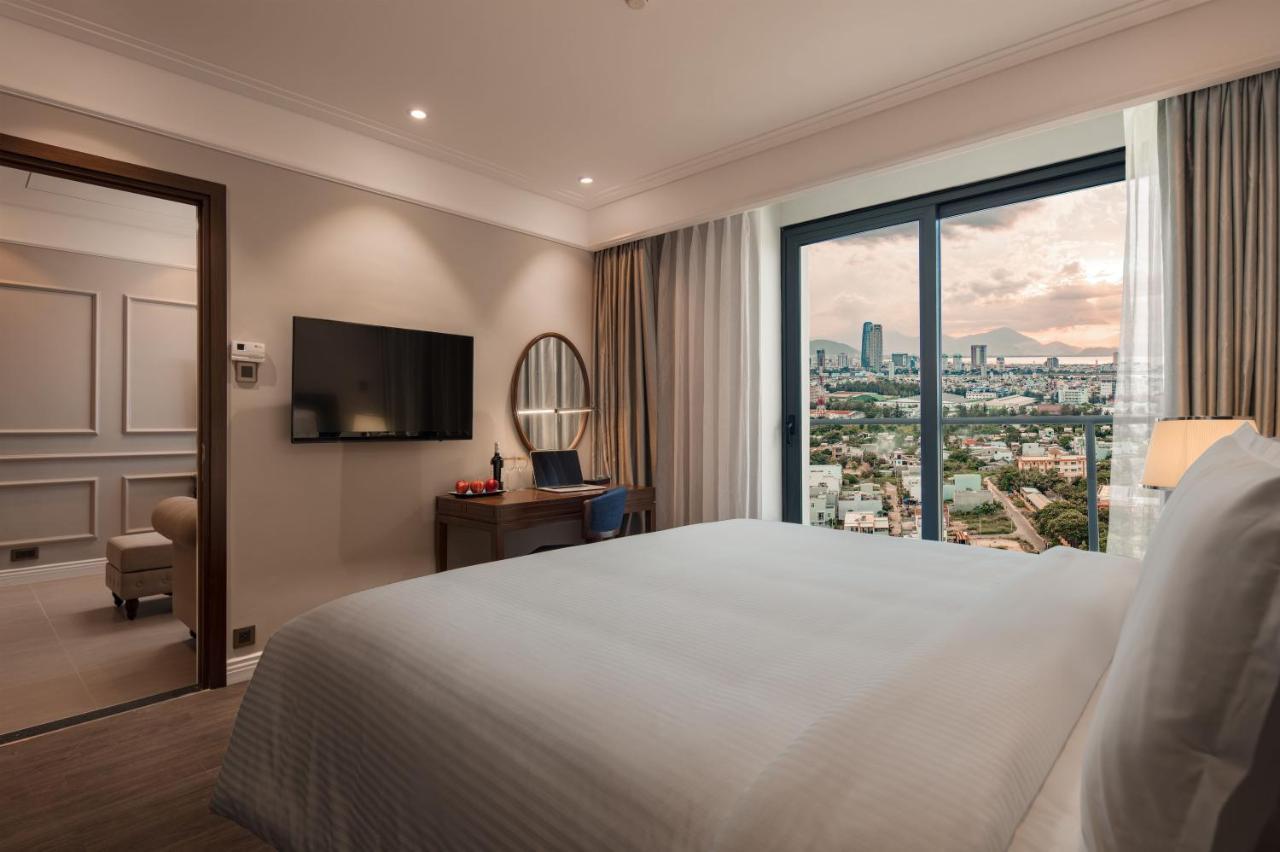 Luxury Beach Condo 5-Star, Rooftop Pool Da Nang Exteriör bild