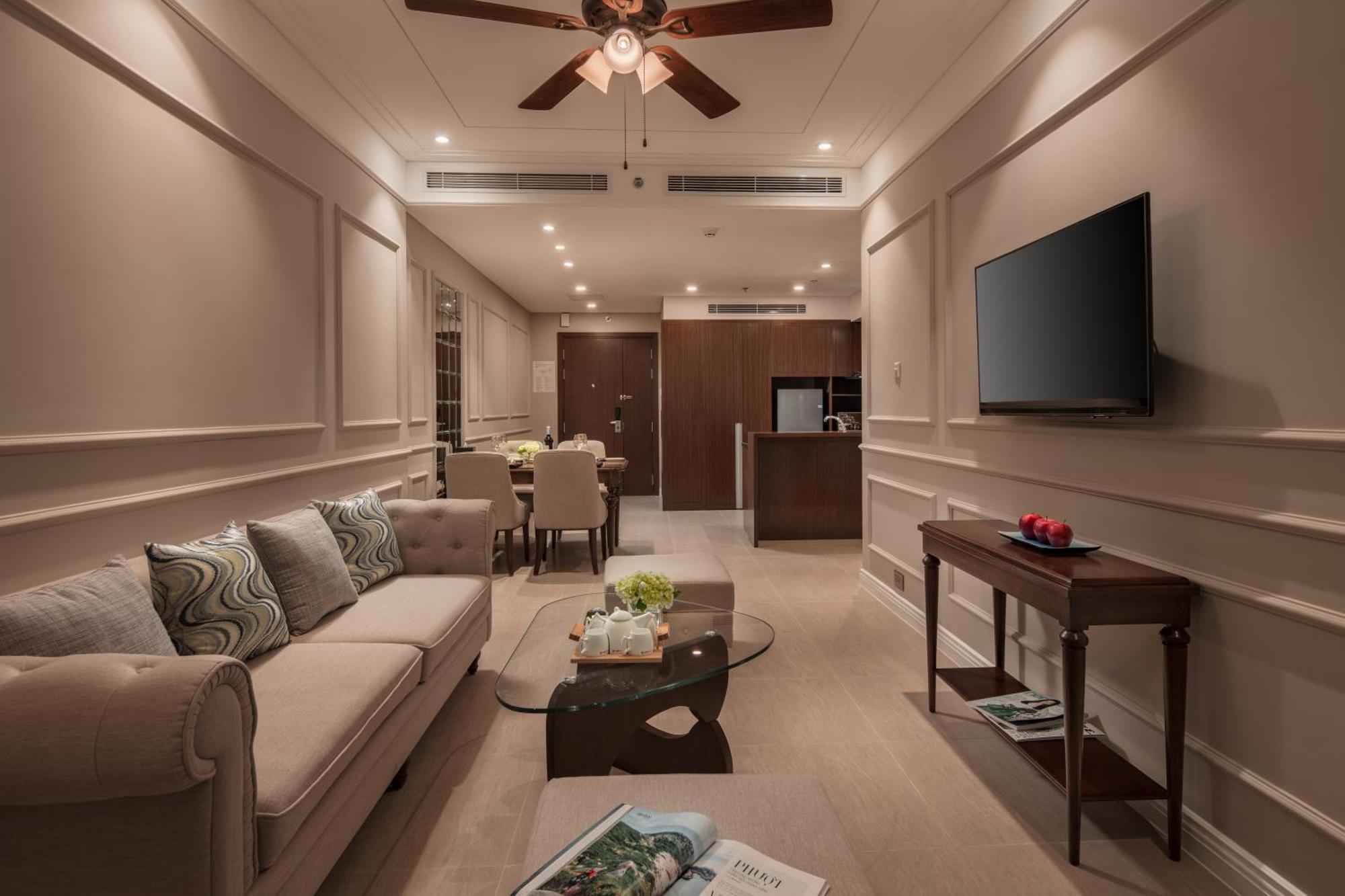 Luxury Beach Condo 5-Star, Rooftop Pool Da Nang Exteriör bild