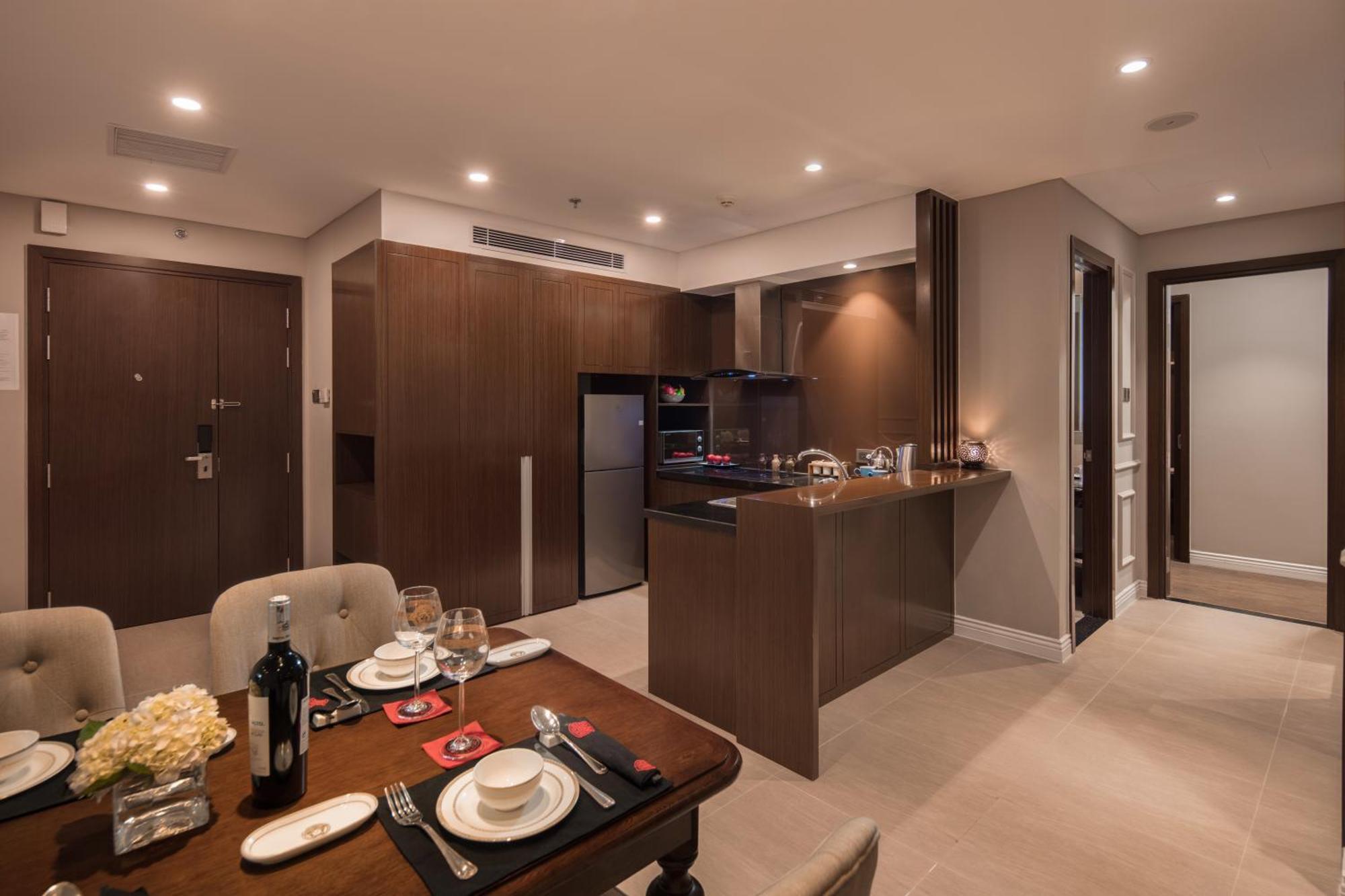Luxury Beach Condo 5-Star, Rooftop Pool Da Nang Exteriör bild